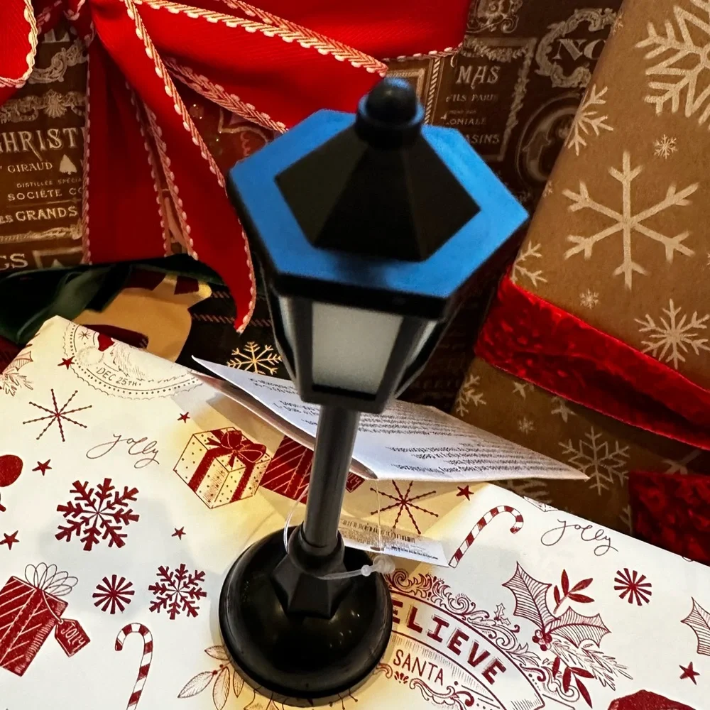 Target Bullseye Wondershop light post Christmas village store